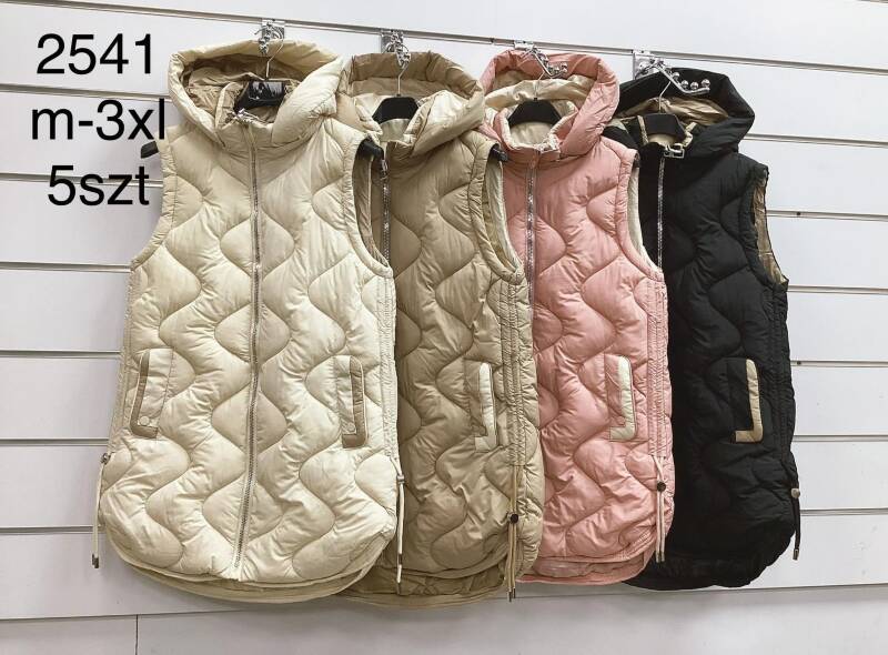 Kamizelki damskie Roz M-3XL, Mix Kolor .Paczka 5 szt